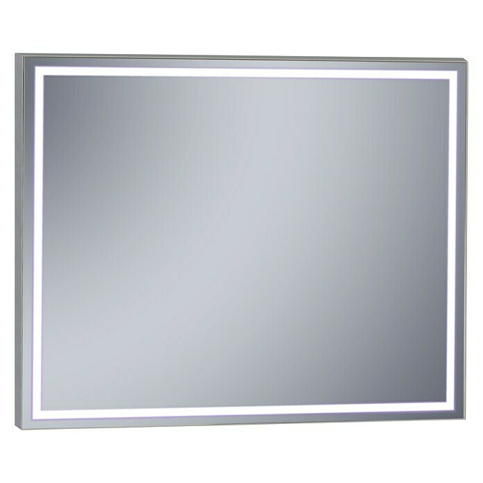Camargue Espejo con luz LED Lisbeth (Dimensiones (An x Al): 100 x 80 cm, Transformador)