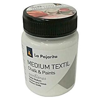 La Pajarita Pintura tejidos Medium (Blanco, 75 ml)