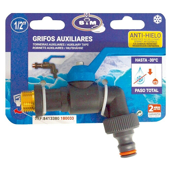 Kroglična izhodna pipa  (Hitri priključek, Notranji navoj: 1″) | 7318 - Sprinklersysteme und Micro Drip | IAFB - Systemteile Wassertechnik | IAF - Wassertechnik | IA - Gartenhartware | I - Stadtgarten | BAUHAUS