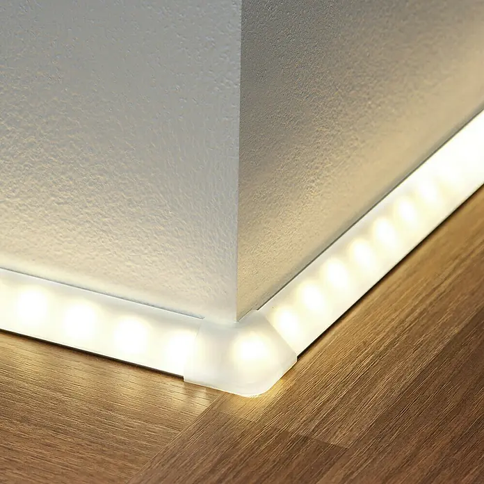 Paulmann Delta Eckverbinder Outside Corner - Außen, Kunststoff, 2 Stk. - LED-Streifen an der Wand mit Eckverbinder. Die LED-Leuchten sind eine stilvolle Beleuchtung für jeden Raum und sorgen für ein gemütliches Ambiente.