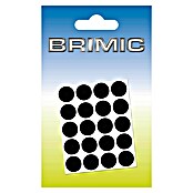 Micel Brimic Tapón embellecedor Negro (Diámetro: 13 mm, Adhesivo, 20 uds.)