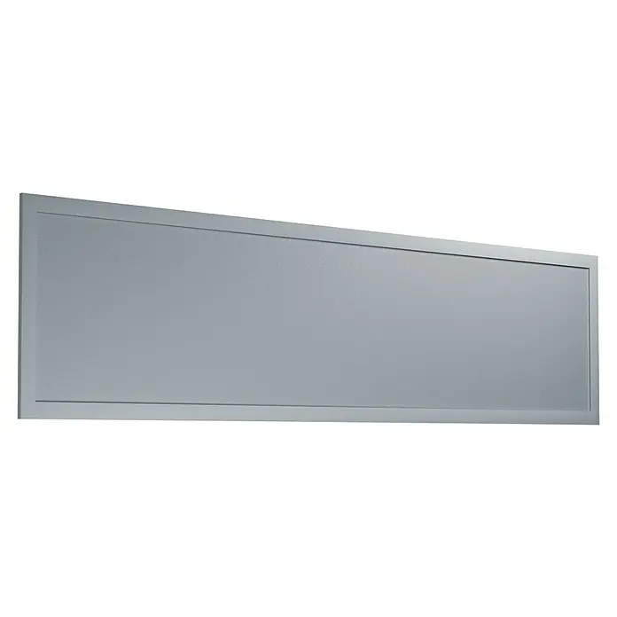 Ledvance LED-Panel Planon Plus - 36 W, 120 x 30 cm, Weiß, Kaltweiß - Graue Wandpaneele mit rechteckiger Form und schlichtem Design für eine moderne Raumgestaltung.