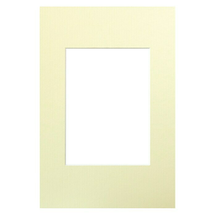 Nielsen Passepartout White Core (Bisquit, L x B: 20 x 30 cm, Bildformat: 13 x 18 cm)