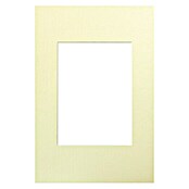 Nielsen Passepartout White Core (Bisquit, L x B: 20 x 30 cm, Bildformat: 13 x 18 cm)