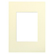 Nielsen Passepartout White Core (Bisquit, L x B: 21 x 29,7 cm, Bildformat: 13 x 18 cm)