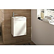 Allibert Badmöbel-Set Accent (40 cm, 2-tlg., Weiß, Glänzend)