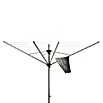 Blome Wäschespinne Primera Servo (Belastbarkeit: 5 - 6 Waschmaschinenfüllungen, Länge Wäscheleine: 60 m, Durchmesser offen: 3 m)