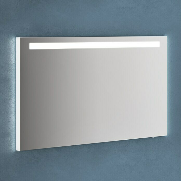 Camargue LED-Lichtspiegel (120 x 70 cm, Mit Kippschalter)