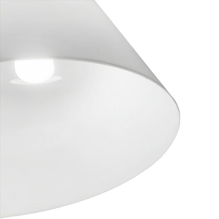 Lámpara colgante Litch (60 W, Ø x Al: 27 x 40 cm, Blanco, E27) | BAUHAUS