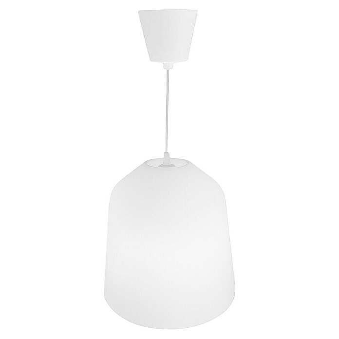 Lámpara colgante Litch (60 W, Ø x Al: 27 x 40 cm, Blanco, E27) | BAUHAUS