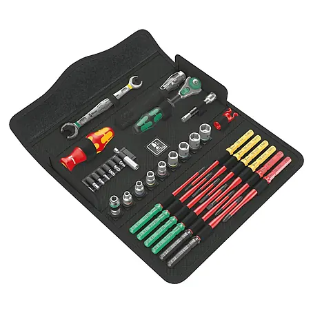 Wera Kraftform Kompakt Werkzeug-Set W1 Wartung