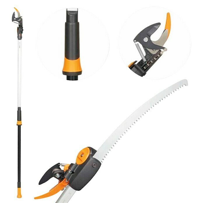 Fiskars Teleskop-Schneidgiraffe UPX86 & BaumsØƒ¤geMit Teleskopstiel, Schneidsystem: Bypass, Max. Aststärke: 32 mm Unknown