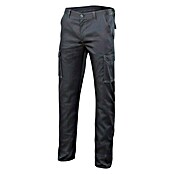 Velilla Pantalones de trabajo Stretch multibolsillos (48, Negro, 16% poliéster, 46% algodón, 38% EMET)