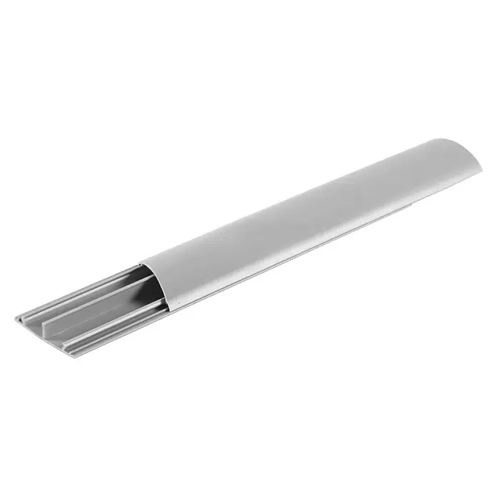Canaleta para cables adhesiva - 200 x 9 x 1,8 cm, Blanco - Conducto de cable de plástico, ideal para la gestión discreta de cables interiores y para proteger los cables de daños.