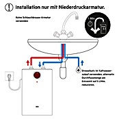 AEG Kleinspeicher HUZ 5 Öko Drop Stop (5 l, Temperaturbereich: +35 °C bis +85 °C) | BAUHAUS