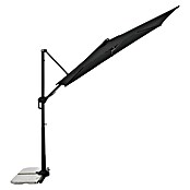 Doppler Active Ampelschirm Side City (Anthrazit, Bespannungsmaß (L x B): 240 x 135 cm) | BAUHAUS