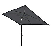 Doppler Marktschirm myZone (Anthrazit, Bespannungsmaß (L x B): 200 x 300 cm) | BAUHAUS