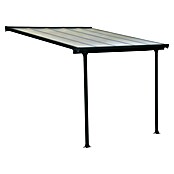 Solid Elements Marquesina adosada (Profundidad: 3 m, An x Al: 3,05 x 2,1 m, Gris antracita)