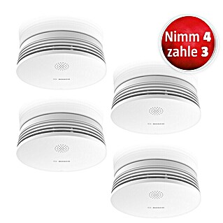 Bosch Smart Home Set Rauchwarnmelder II (Alarmsignal: 85 dB, 4 Stk.)