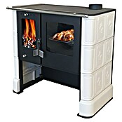 Domofire Küchenherd Steyr (7,5 kW, Raumheizvermögen: 150 m³, Mit Backfach, Mit Kochfunktion, Sandfarbe) | BAUHAUS