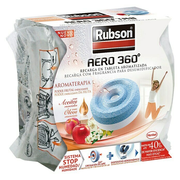 Rubson Tableta para el deshumidificador Aero 360º fruta (450 g)