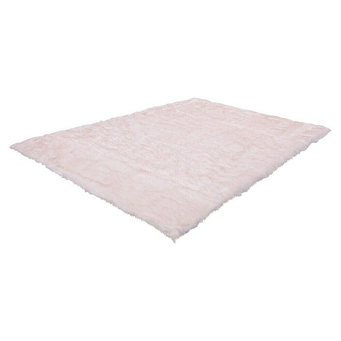 Kayoom Teppich Crown (Weiß/Puderrosa, 170 x 120 cm)