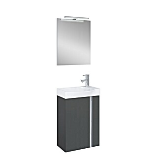 Riva Badmeubelset Elegance (Totale breedte badmeubel: 45,2 cm, Mat, 3 -delig)