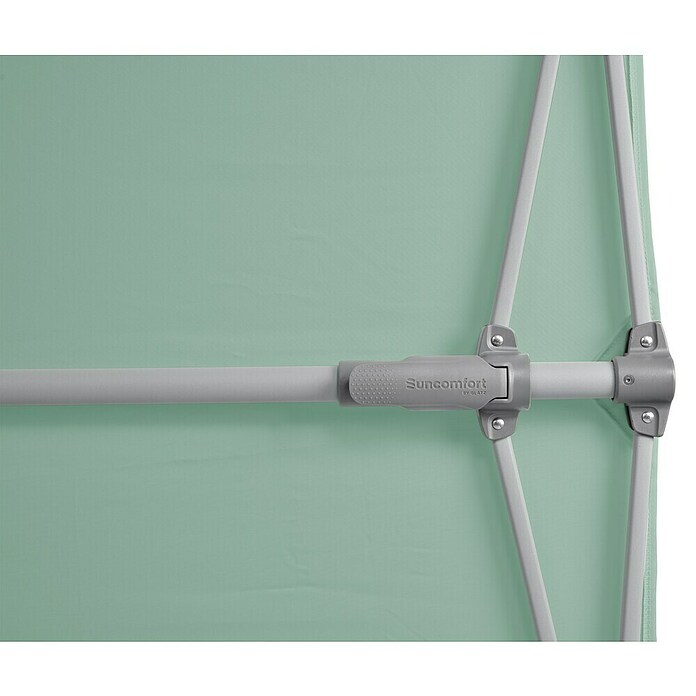 Suncomfort Balkonschirm Flex Roof (Frost Grün, Bespannungsmaß (L x B): 195 x 140 cm) | BAUHAUS