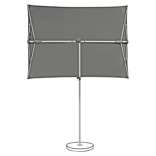 Suncomfort Parasol de balcón Flex Roof (Stone grey, Dimensiones de la protección (L x An): 195 x 140 cm)
