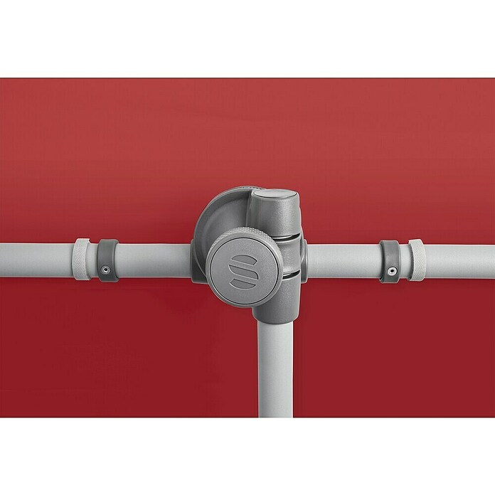 Suncomfort Balkonschirm Flex Roof (Aurora Red, Bespannungsmaß (L x B): 195 x 140 cm) | BAUHAUS