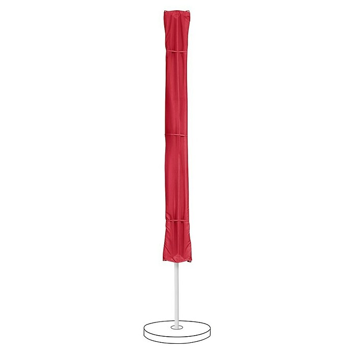 Suncomfort Balkonschirm Flex Roof (Aurora Red, Bespannungsmaß (L x B): 195 x 140 cm) | BAUHAUS