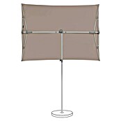 Suncomfort Parasol de balcón Flex Roof (Light taupe, Dimensiones de la protección (L x An): 195 x 140 cm) | BAUHAUS