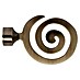 Tapa final Eclectic espiral bronce 