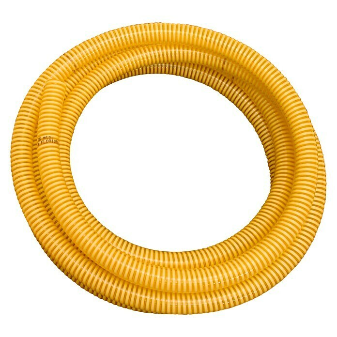 Tubo de aspiración (Amarillo, L x Al: 7,1 m x 3 cm)