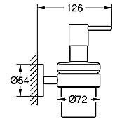 Grohe Essentials Seifenspender (Mit Halterung, Chrom, Glänzend)