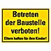 Pickup Verbotsschild 