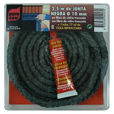 Junta refractaria + Pegamento