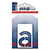 Pickup 3D Home Huisnummer (Hoogte: 6 cm, Motief: a, Wit, Kunststof, Zelfklevend)