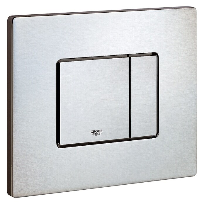 Grohe Placa de accionamiento (Acero inoxidable, 2 descargas, Montaje horizontal)