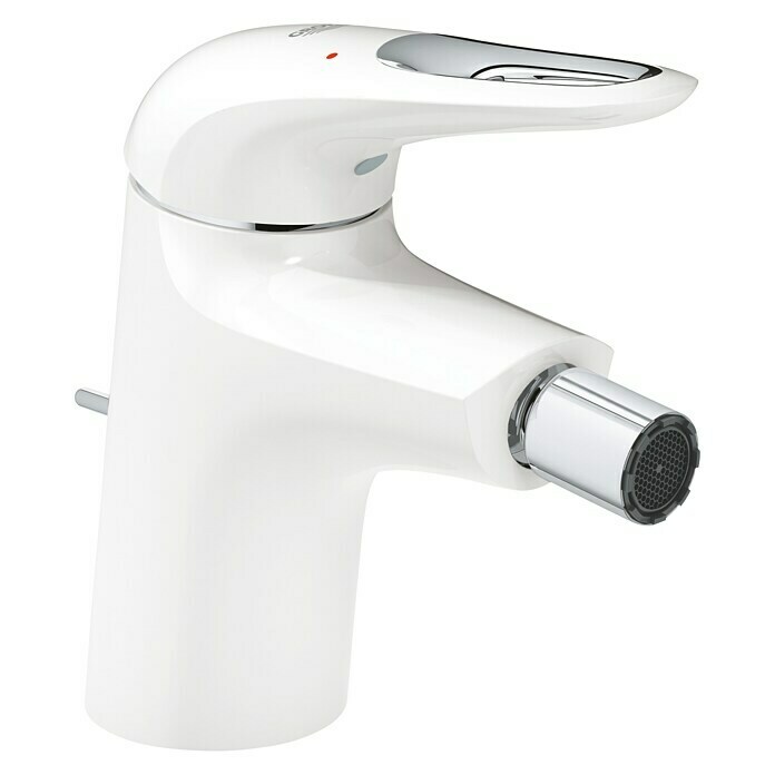 Grohe Eurostyle BidetarmaturWeiß, Glänzend Front View