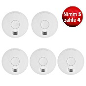 Rauchwarnmelder-Set VdS (Durchmesser: 15 cm, Batterielaufzeit: 10 Jahre, Alarmsignal: Min. 85 dB)