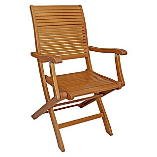 Sunfun Diana Vrtna stolica (Prirodno smeđe boje, Eukaliptus, Preklopno)