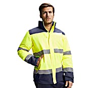 Chaqueta de alta visibilidad Epsylon (L, Amarillo flúor/Azul) | BAUHAUS
