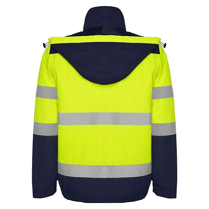 Chaqueta de alta visibilidad Epsylon (L, Amarillo flúor/Azul) | BAUHAUS