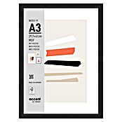 Accent Holzrahmen Wood (DIN A3/29,7 x 42 cm, Schwarz) | BAUHAUS