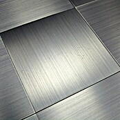 Zelfklevend mozaïek SAM 4MM100 (30,5 x 30,5 cm, Metaal, Zilver)