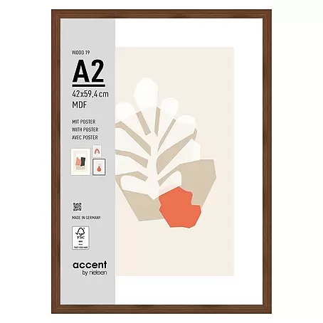 Accent  Holzrahmen Wood