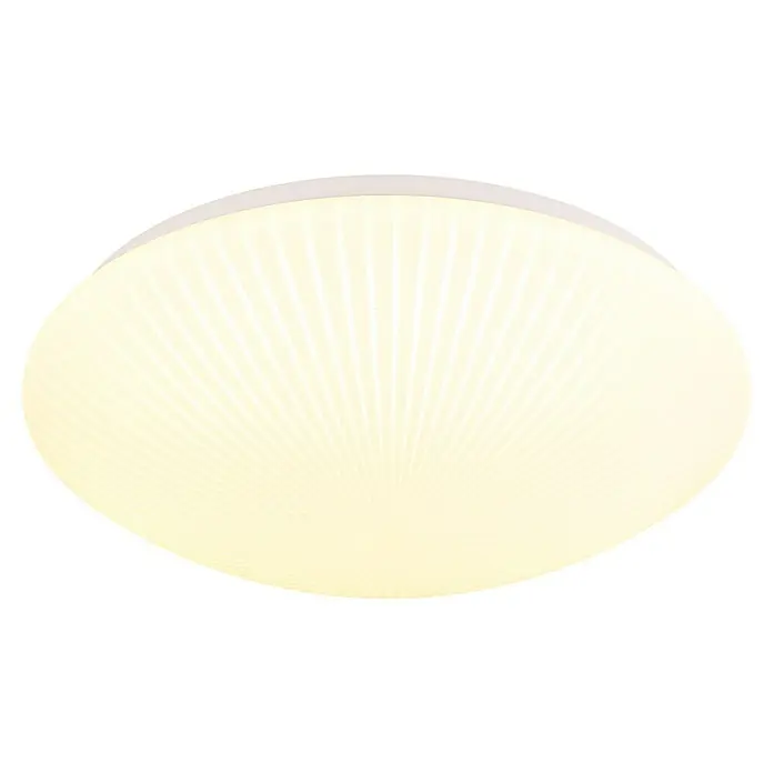 Tween Light LED-Deckenleuchte rund Manarola - 24 W, Ø x H: 35 x 10 cm, Weiß, Lichtfarbe: Warmweiß - Runde LED-Deckenleuchte mit weißem Diffusor für eine helle und gleichmäßige Ausleuchtung des Raumes. Ideal für Wohn- oder Schlafzimmer.