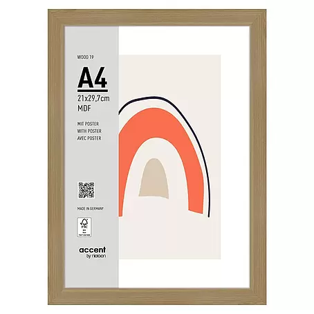 Accent  Holzrahmen Wood