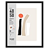 Accent Holzrahmen Wood (40 x 50 cm, Schwarz) | BAUHAUS